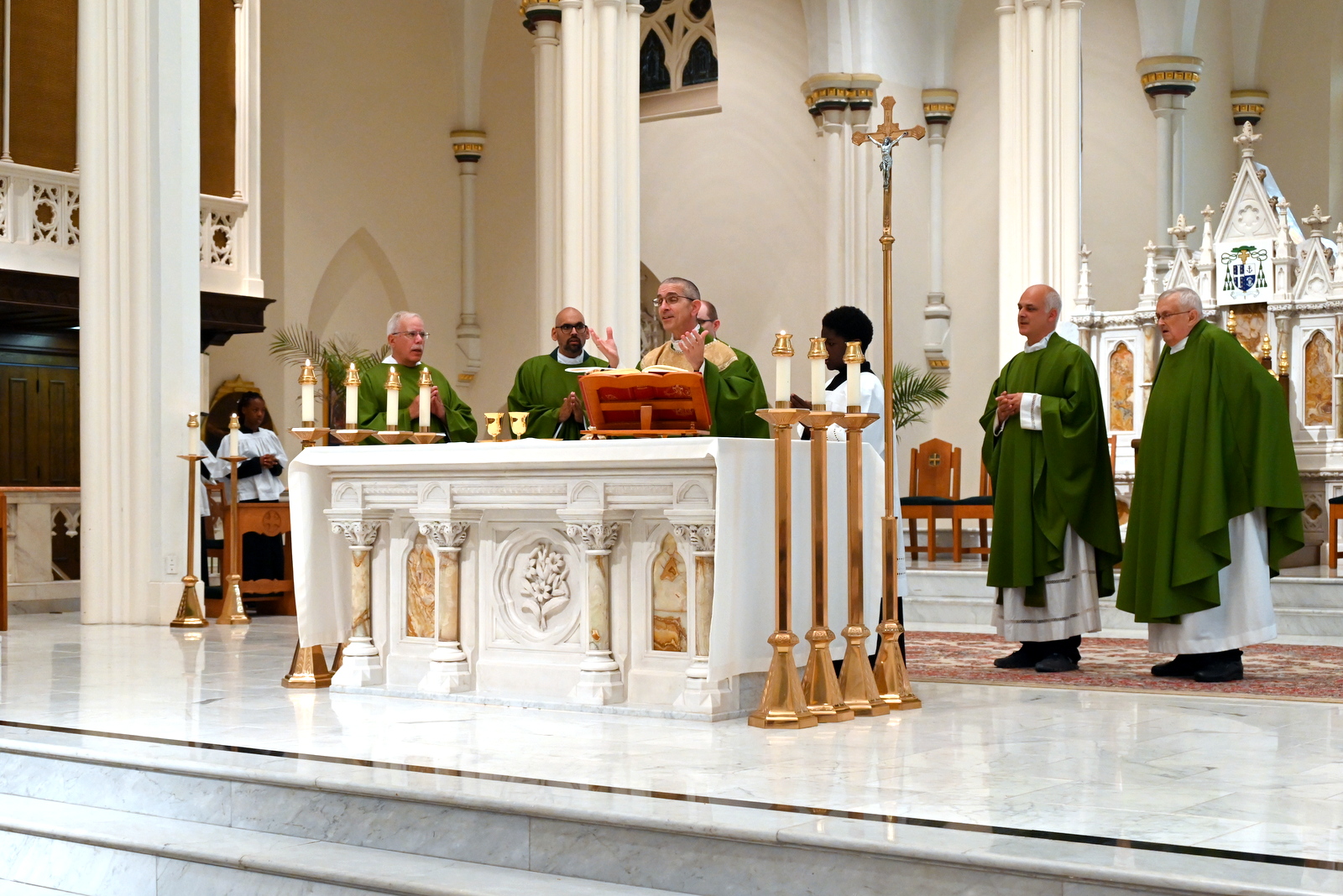 Liturgy of the Eucharist at the Cathedral of the Immaculate Conception