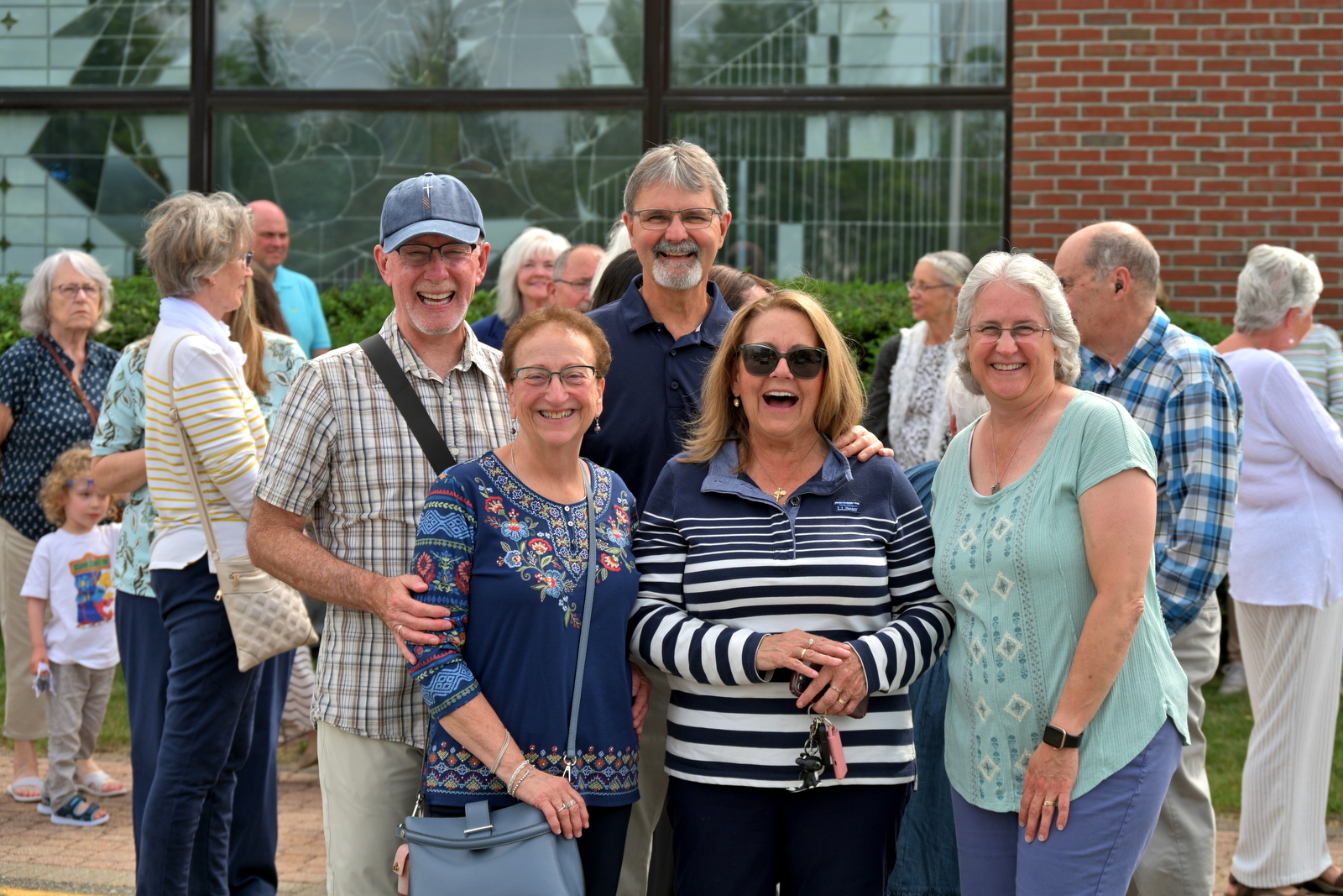 Group of parishioners