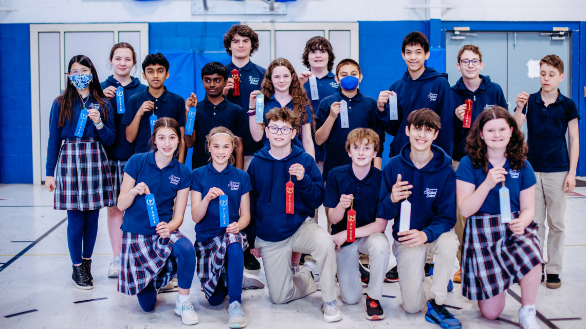 St. Michael School students