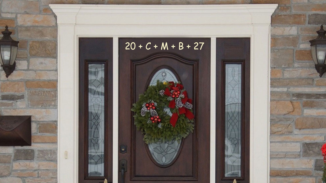 Doorway with 20+C+M+B+27
