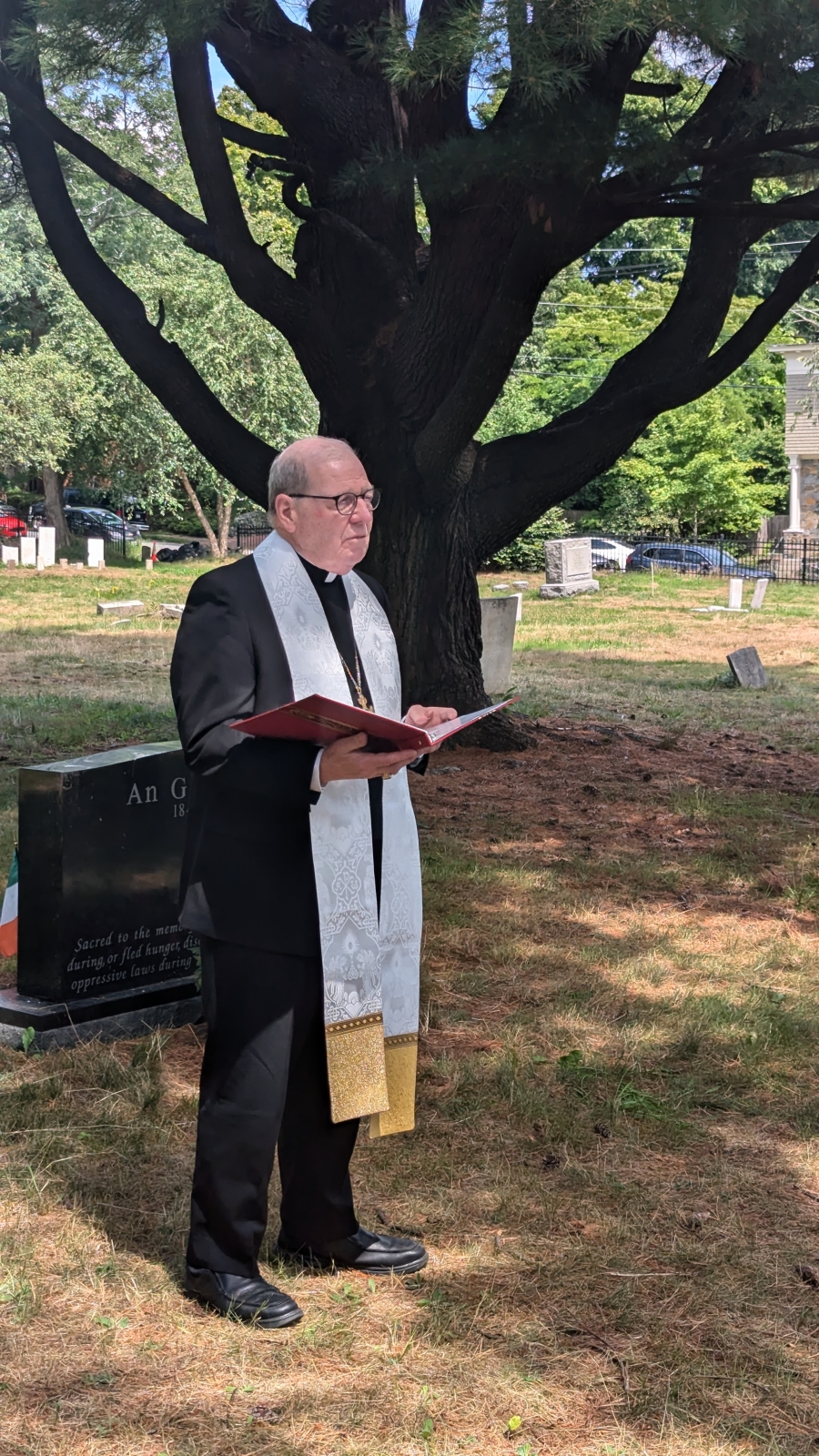 Bishop speaking 