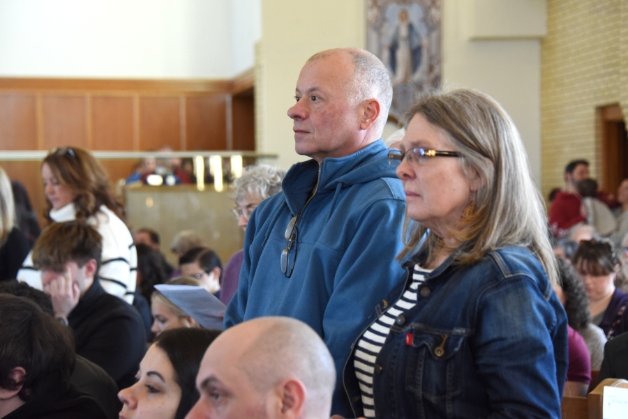 A man and his sponsor/godparent