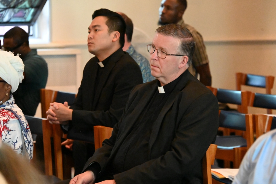 Father Kevin Martin and Father Thanh Pham