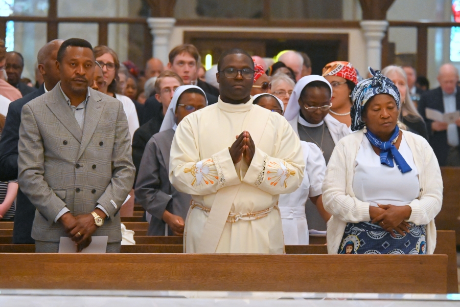Deacons Evans Yongyee with family members