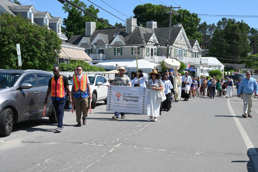 Procession on Peaks Island