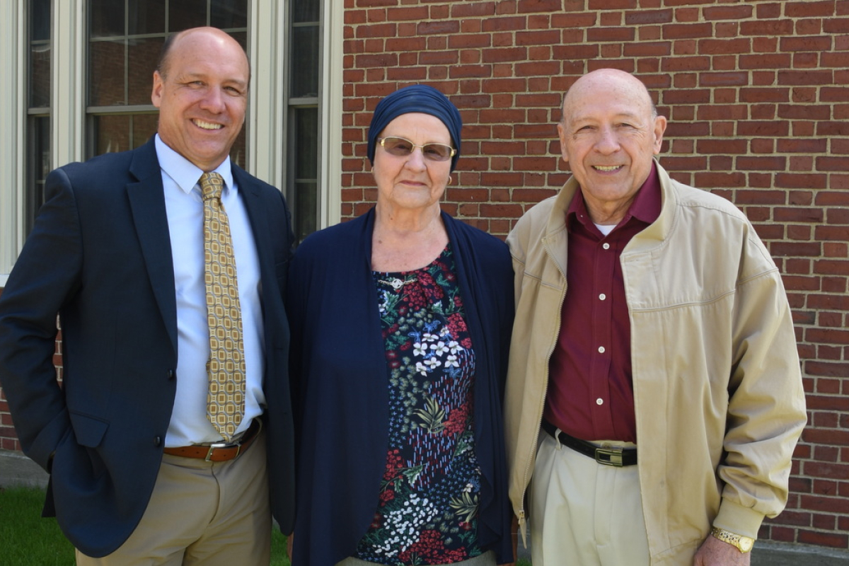 Steve, Gaile, and Jules Letourneau