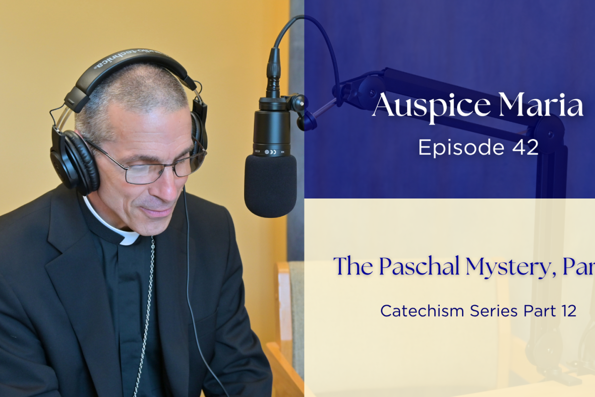 The Paschal Mystery, Part 2 (Catechism Series Part 12) - Auspice Maria Ep. 42