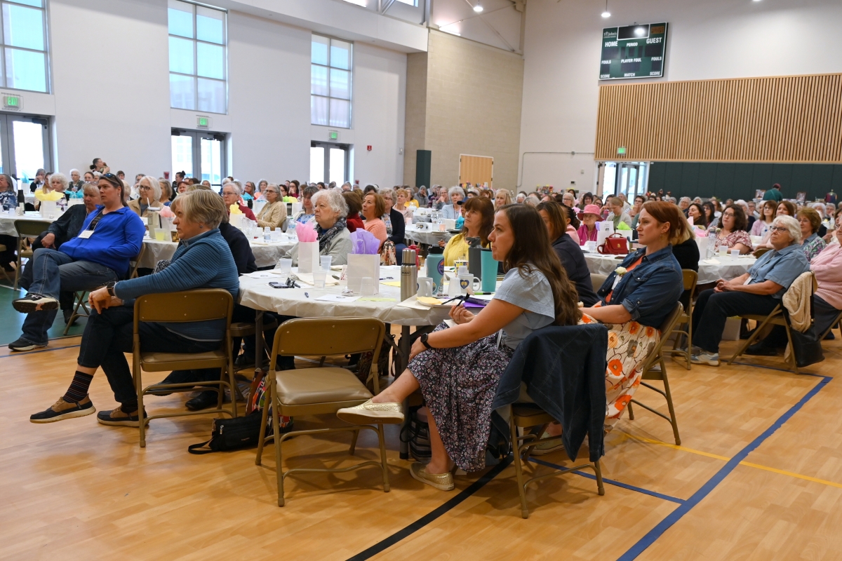 Wide photo of women's conference