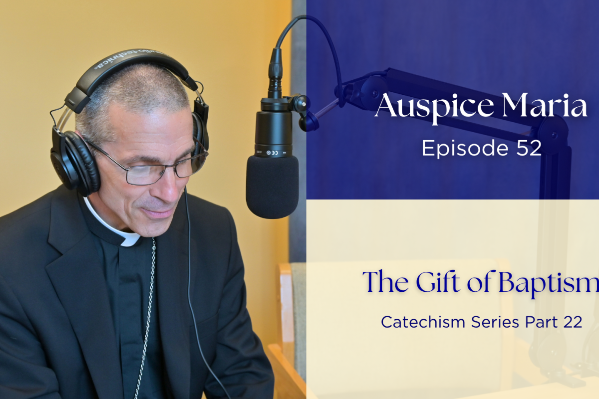 The Gift of Baptism (Catechism Series Part 22) - Auspice Maria Ep 52